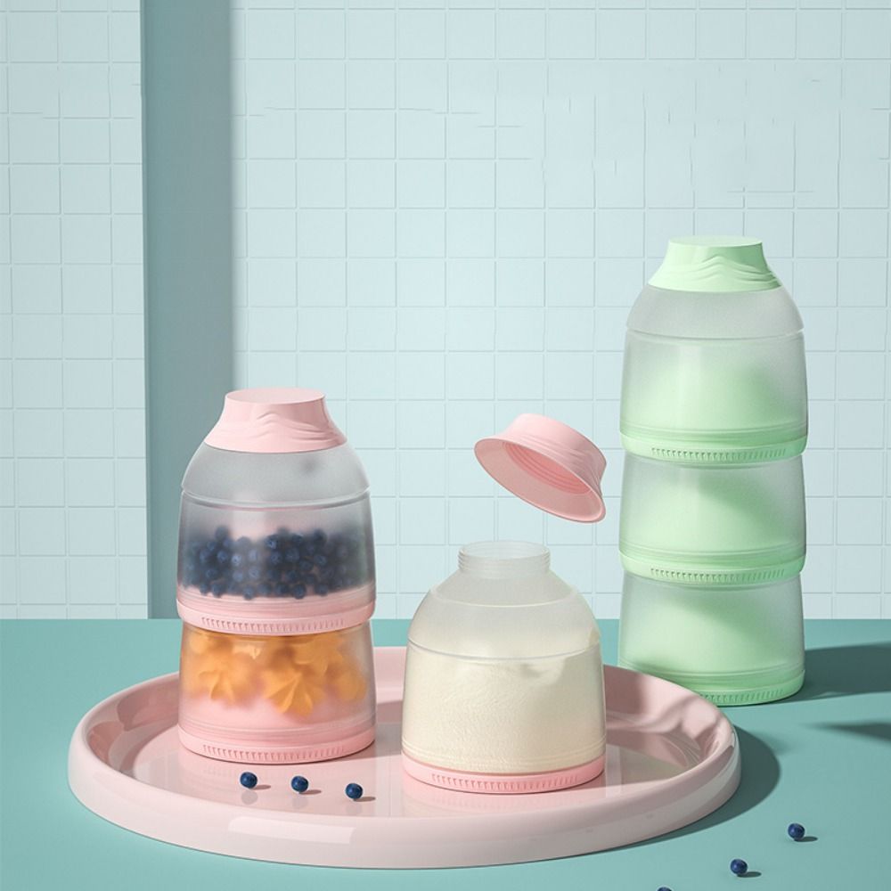Puree Baby Food - 3 Layers Baby Milk Powder Box