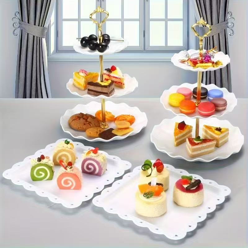 Easy Baby Food - 1/3/4/5PCS Decorative Food Trays Set -