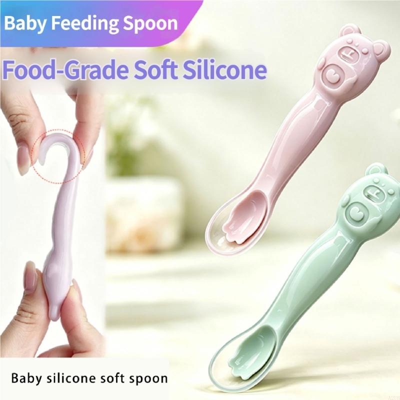 Easy Baby Food - Muỗng ăn dặm bằng silicone mềm
