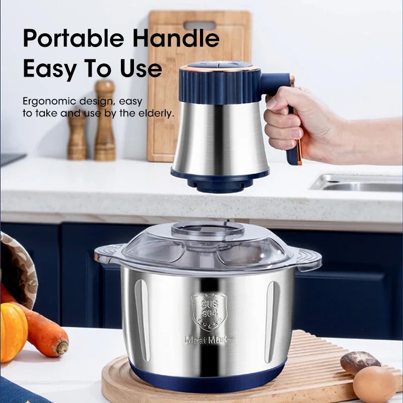 Baby Food Home - 5L Electric Meat Grinder Large Capacity