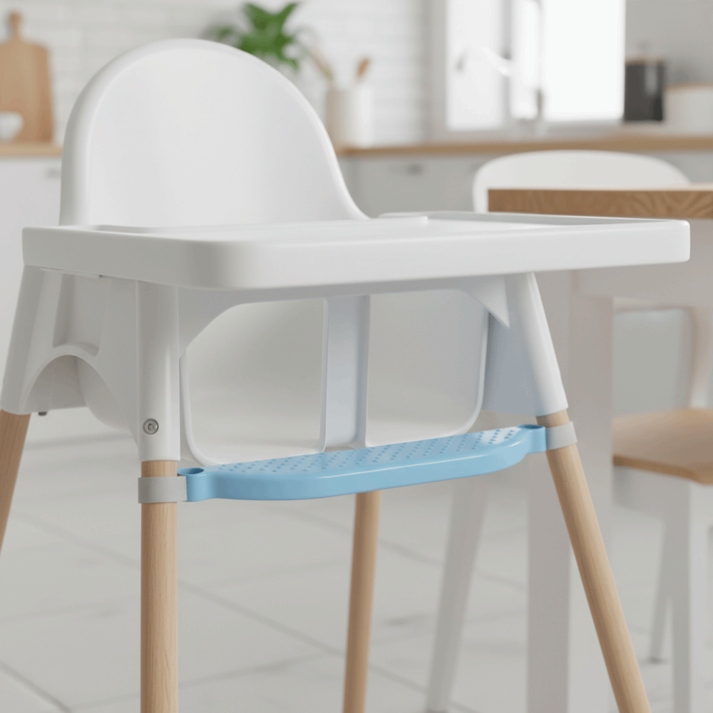 Baby Food Table - Comfortable Highchair Footrest Adjustable Universal Pedal