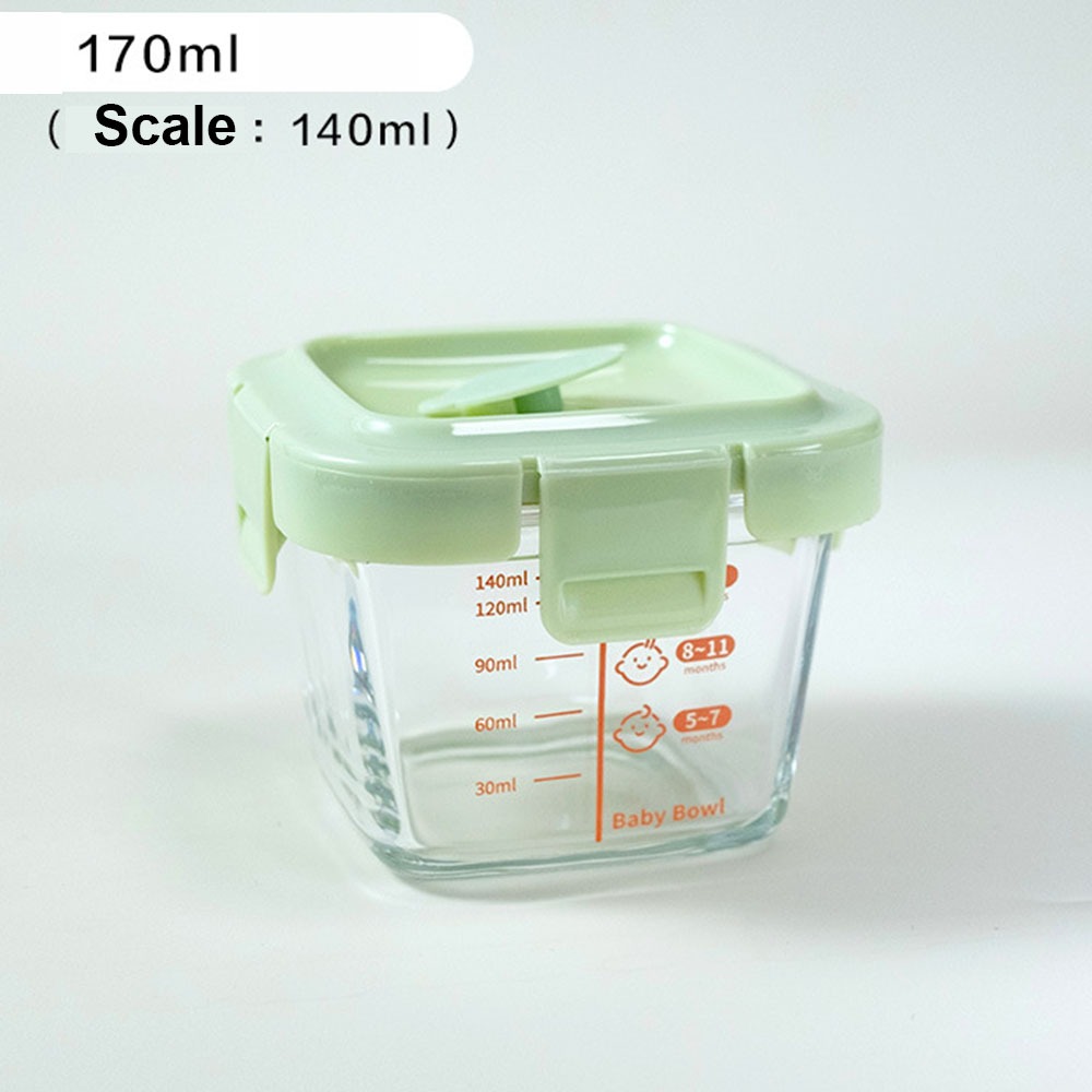 Fashion 170ml Food Storage Box - đánh giá và giá Baby Food Glass Jar