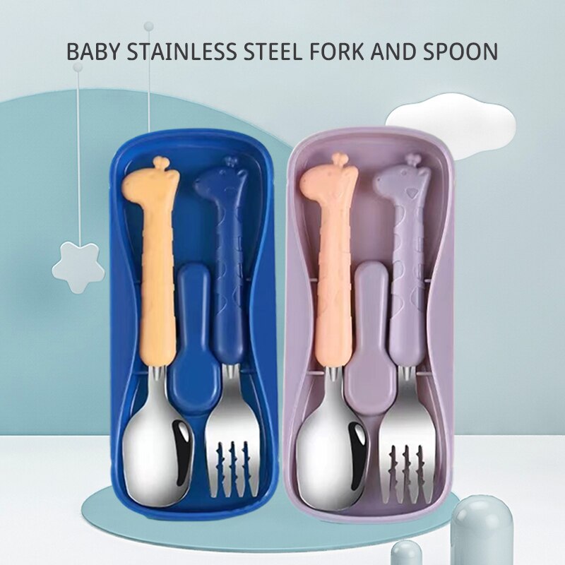 2PCSChildrens Tableware 304 Fo - đánh giá và giá Easy Baby Food