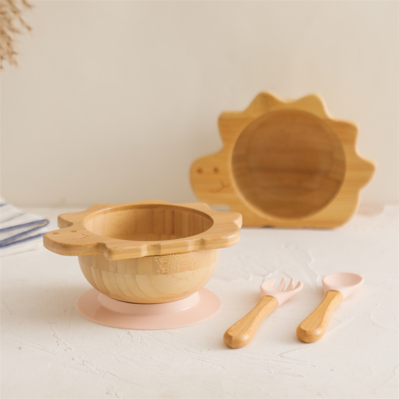 Baby Wooden Tableware Set Dino - đánh giá và giá Baby Food Table