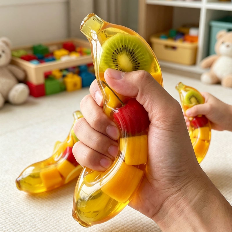 1-8PCS Slow Rebound Banana Squ - đánh giá và giá Baby Food Banana