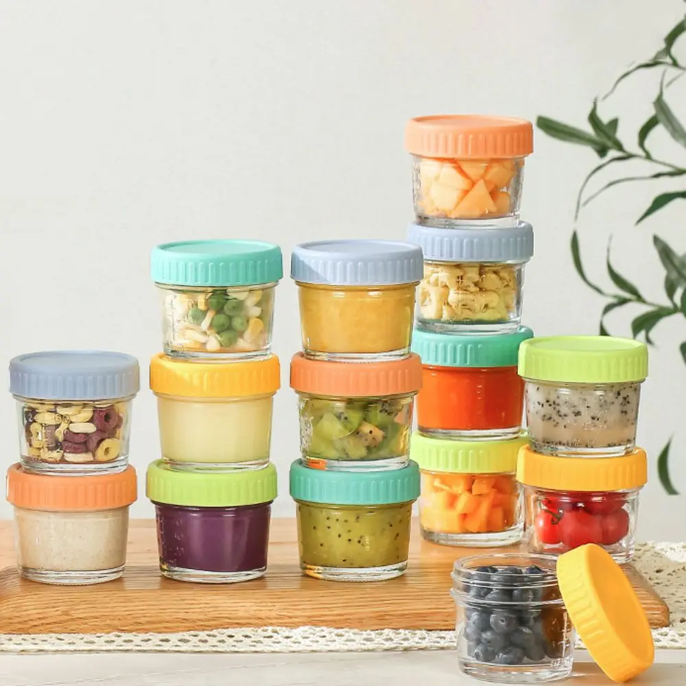 6pcs Multipurpose Glass Baby F - đánh giá và giá Baby Food Glass Jar