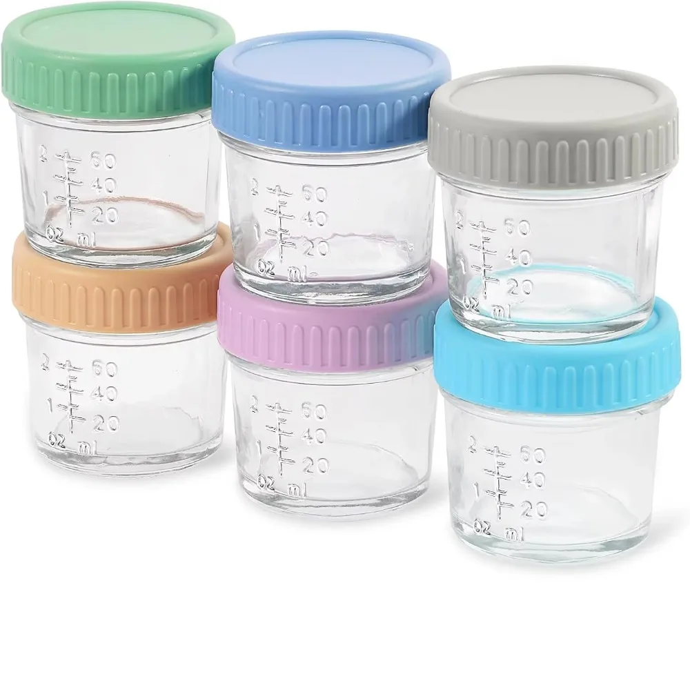 6pcs Multipurpose Glass Baby F - đánh giá và giá Baby Food Glass Jar