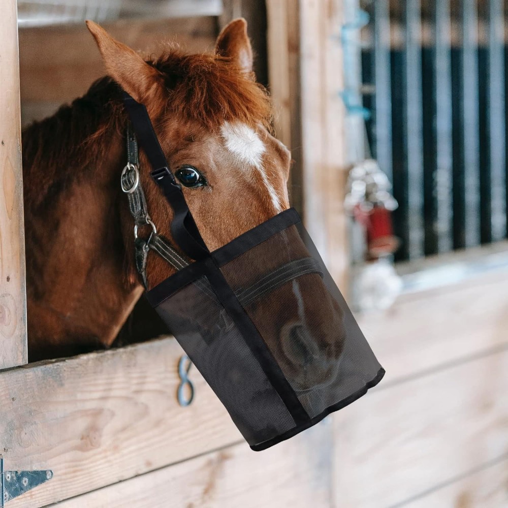 Multi-color Leak-Proof Horse F - đánh giá và giá Mesh Feeder Bag