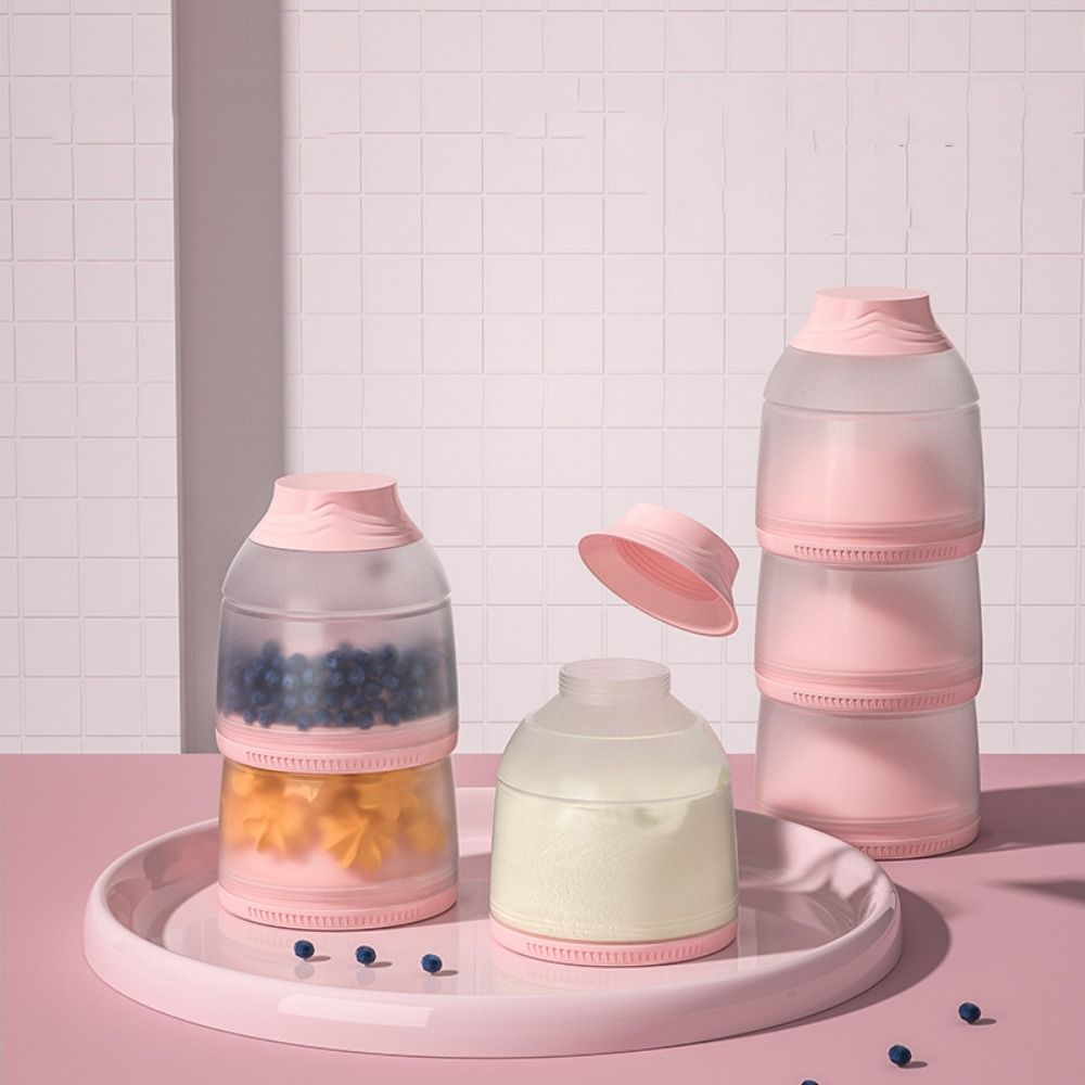 3 Layers Baby Milk Powder Box  - đánh giá và giá Puree Baby Food