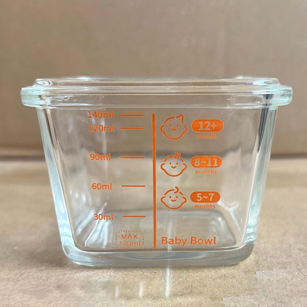 Simple 170ml Food Storage Box  - đánh giá và giá Baby Food Glass Jar