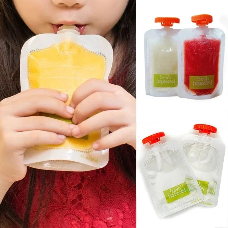 10Pcs Baby Food and Juice Box  - đánh giá và giá Puree Baby Food