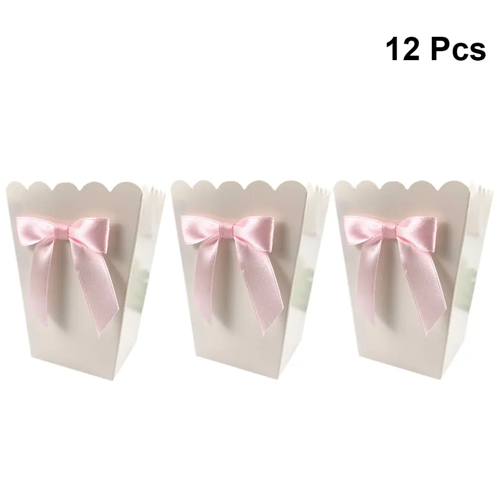 12pcs Pink Bow Popcorn Box Par - đánh giá và giá Baby Food Nestle