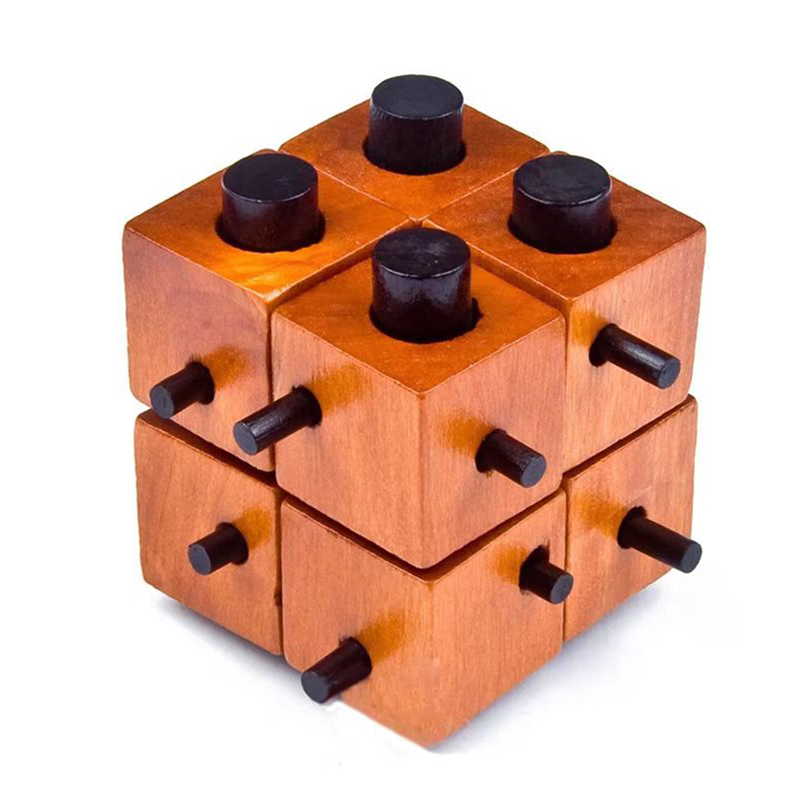 Wooden Brain Teaser Puzzles Un - đánh giá và giá Baby Food Game