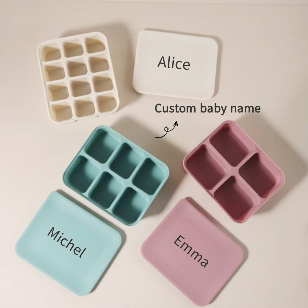 Personalized Baby Food Freezer - đánh giá và giá Puree Baby Food