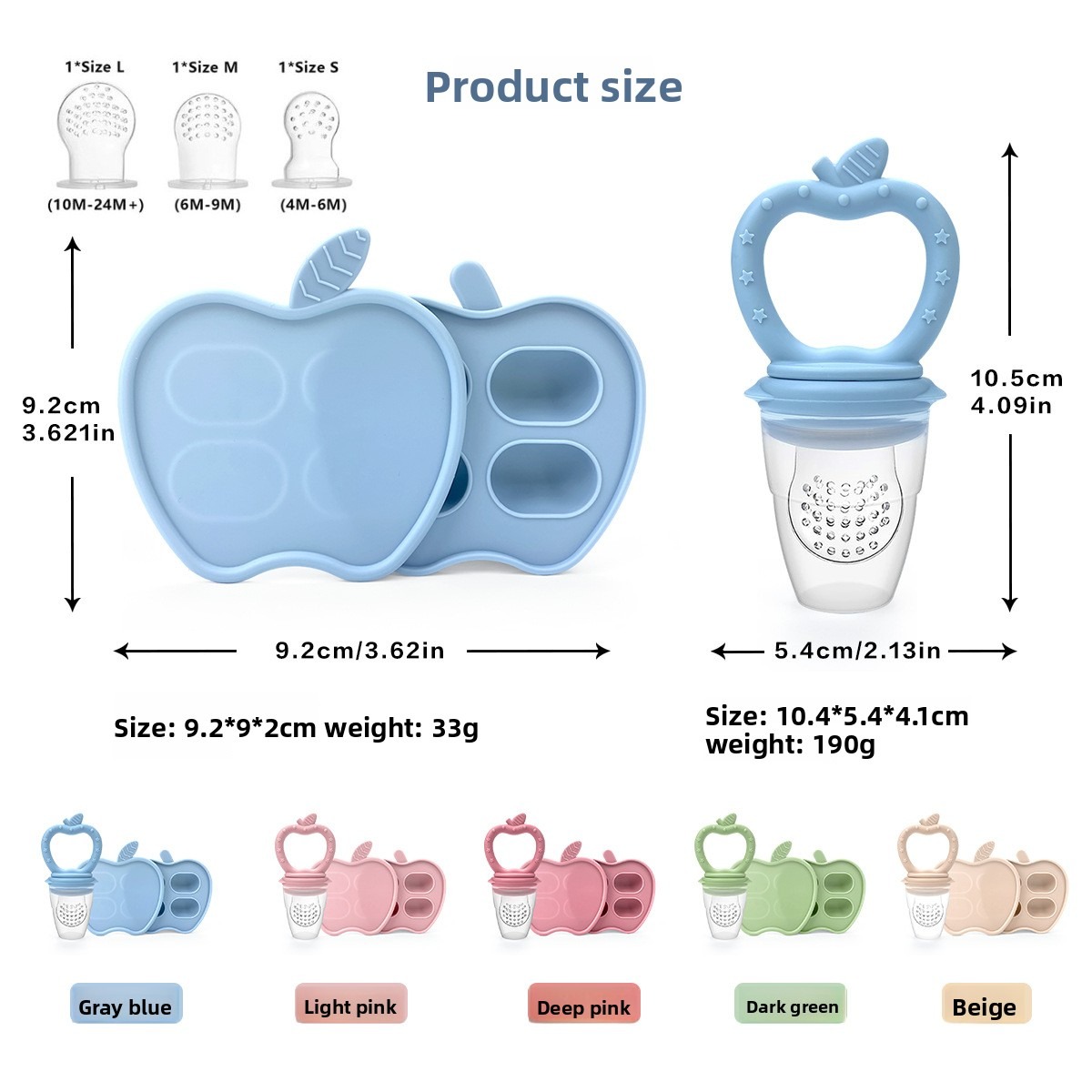New Apple Teething Popsicle to - đánh giá và giá Baby Food Apple