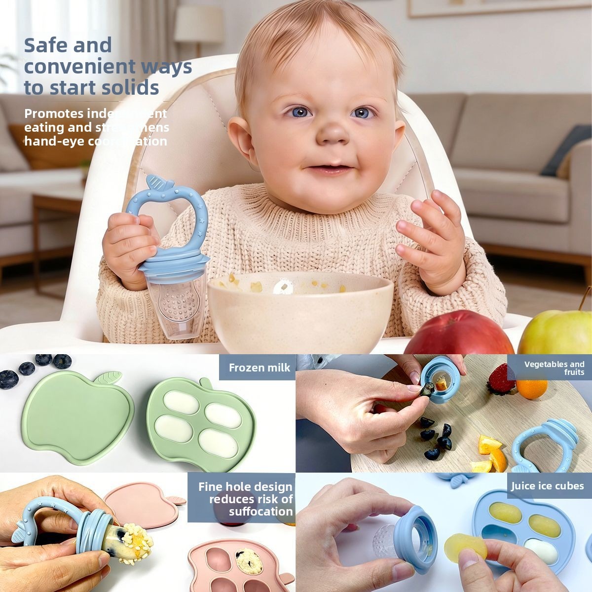 New Apple Teething Popsicle to - đánh giá và giá Baby Food Apple