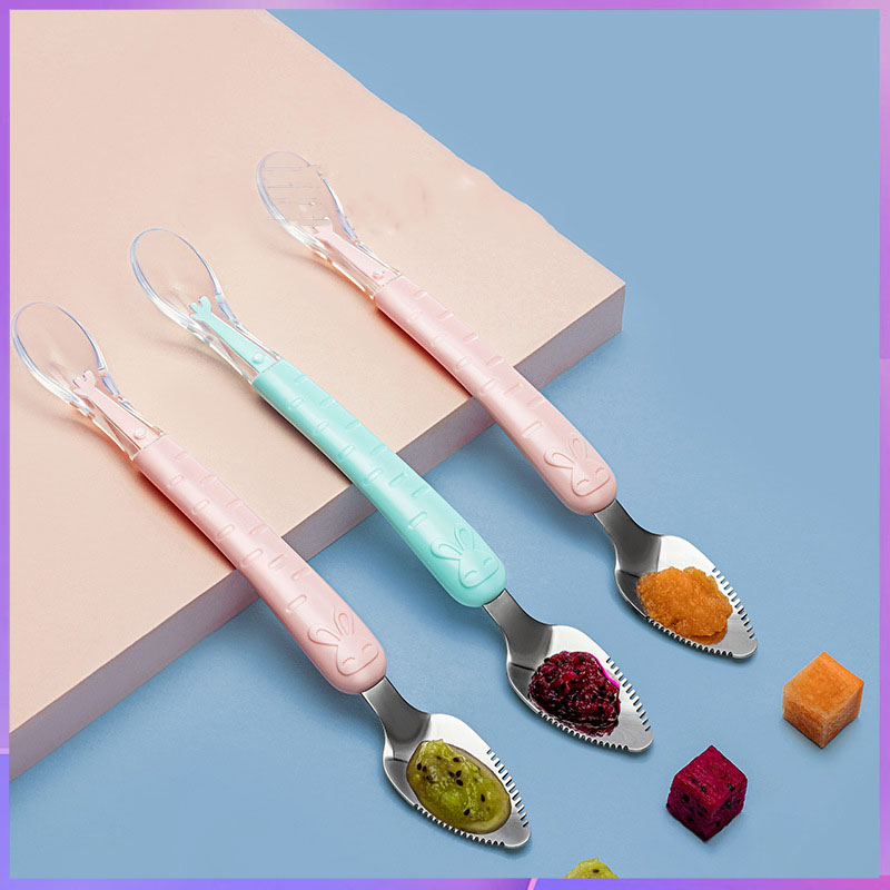 Double headed scraper spoon fo - đánh giá và giá Puree Baby Food