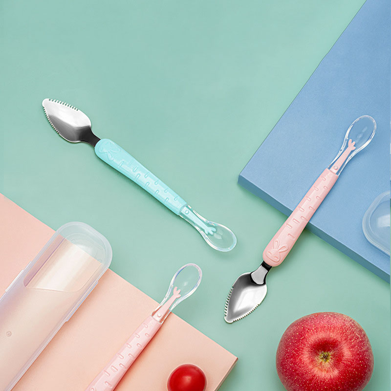 Double headed scraper spoon fo - đánh giá và giá Puree Baby Food