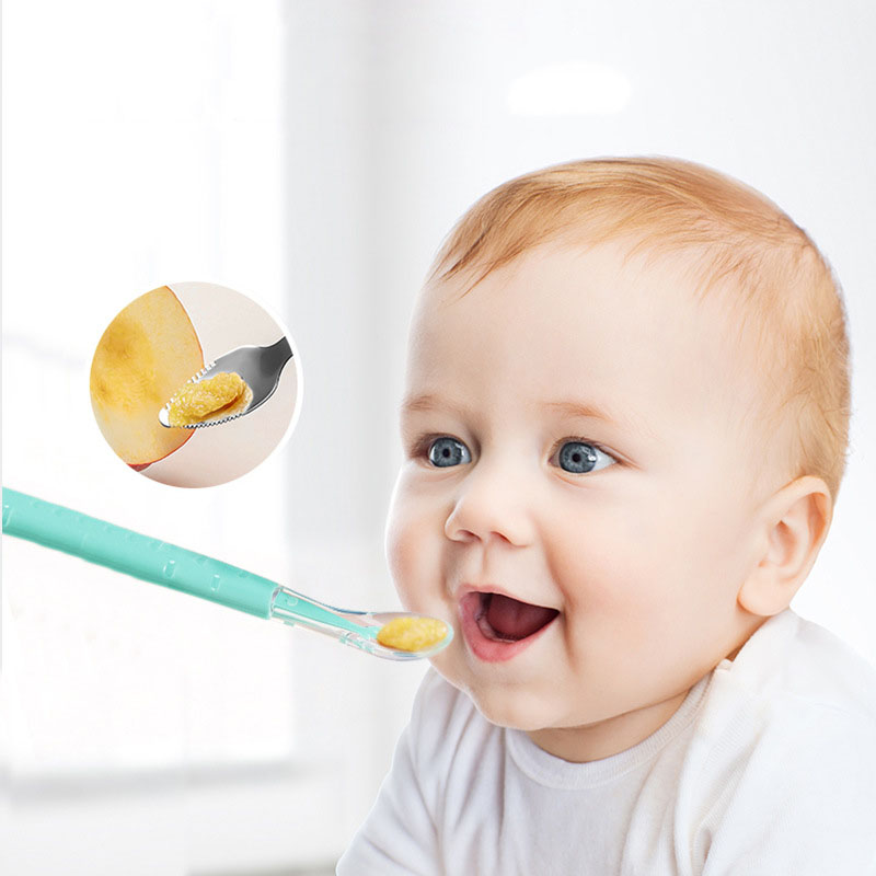 Double headed scraper spoon fo - đánh giá và giá Puree Baby Food