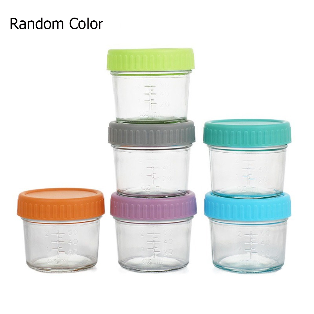 6pcs Multipurpose Glass Baby F - đánh giá và giá Baby Food Glass Jar
