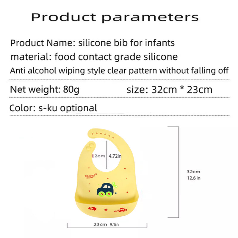 Silicone Baby Feeding Bib Wate - đánh giá và giá Easy Baby Food