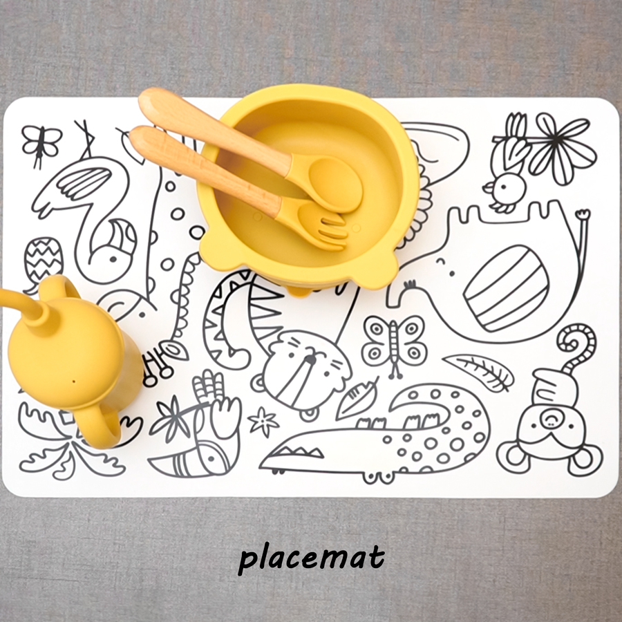Personalized DIY Color Silicon - đánh giá và giá Baby Food Table