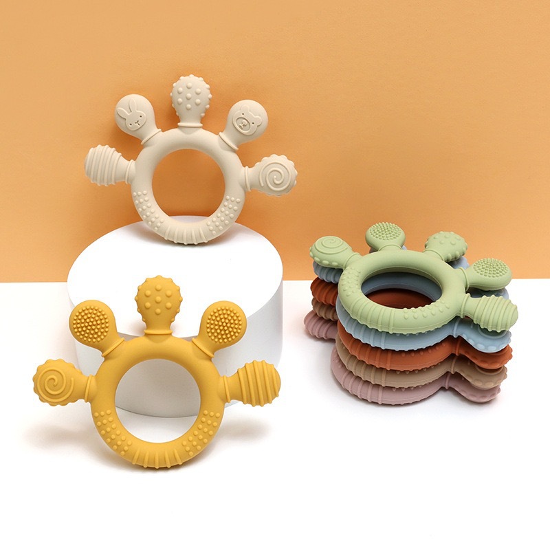 Baby Palm Silicone Toothpaste  - đánh giá và giá Easy Baby Food