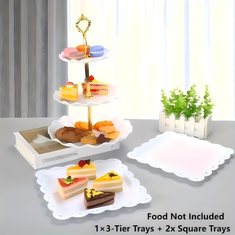 1/3/4/5PCS Decorative Food Tra - đánh giá và giá Easy Baby Food