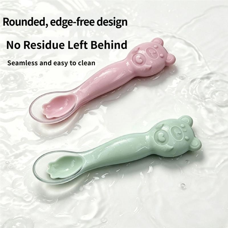 Muỗng ăn dặm bằng silicone mềm - đánh giá và giá Easy Baby Food