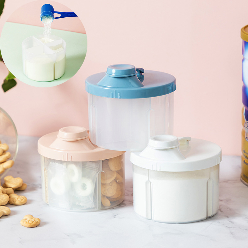 4 Grid Portable Baby Food Stor - đánh giá và giá Baby Food Glass Jar