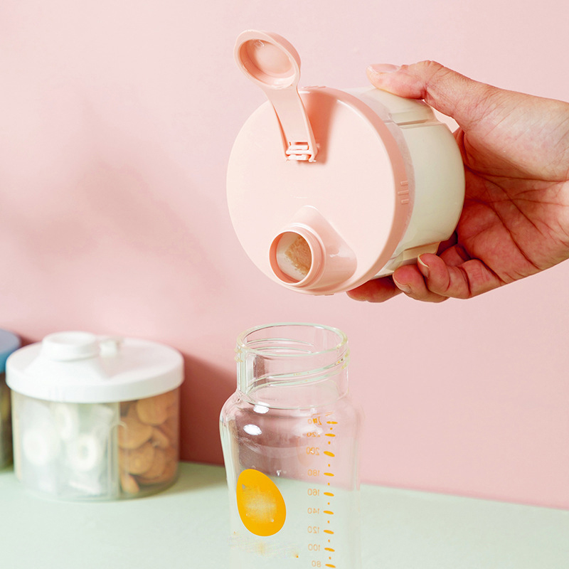 4 Grid Portable Baby Food Stor - đánh giá và giá Baby Food Glass Jar