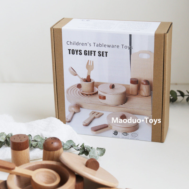 Maoduo Toys Beech Wooden Kids  - đánh giá và giá Baby Food Game