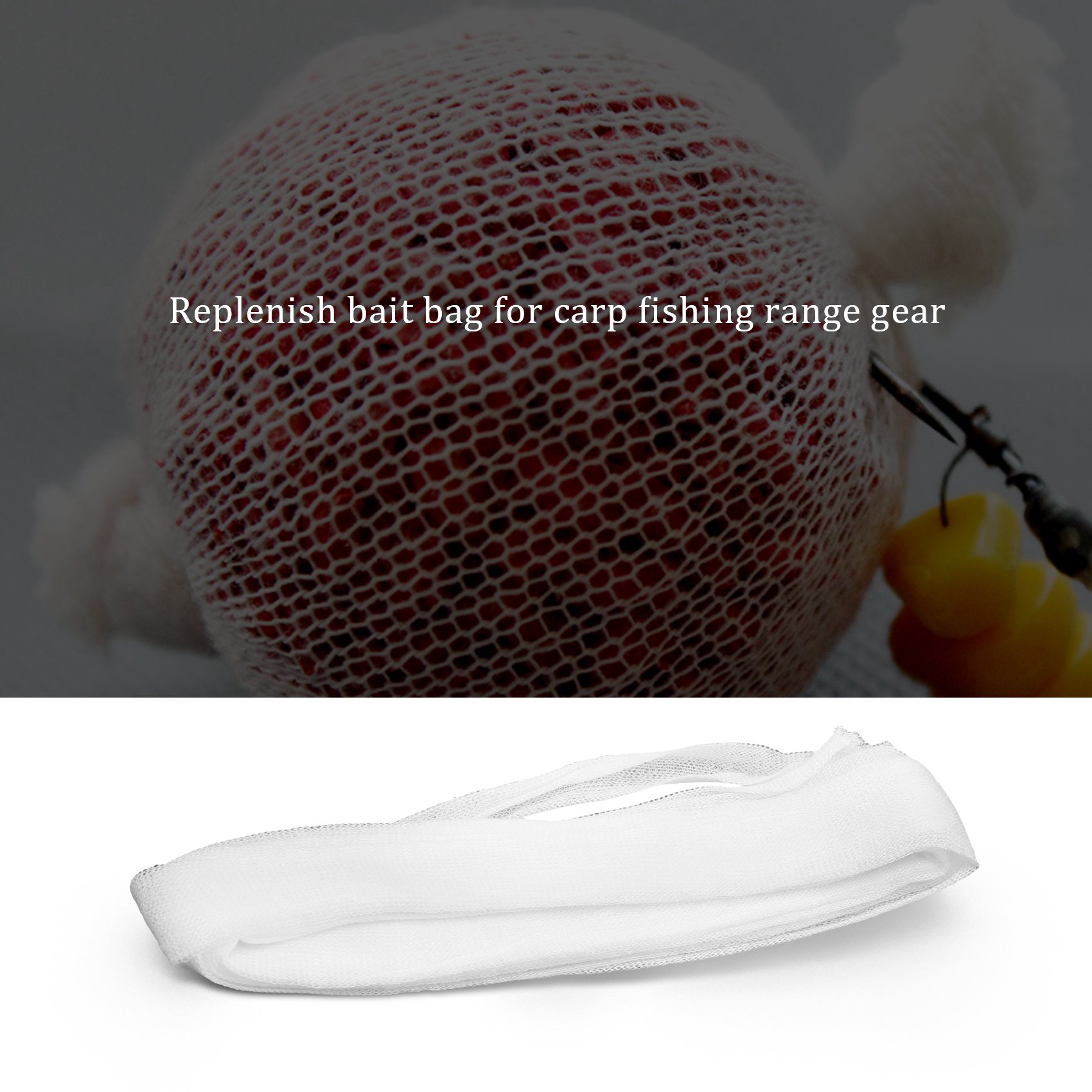 A89E-10 Pcs PVA Fishing Mesh N - đánh giá và giá Mesh Feeder Bag