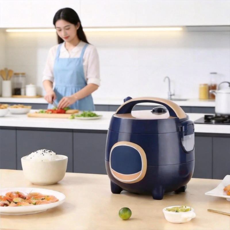 220V Portable Mini Rice Cooker - đánh giá và giá Baby Food Home