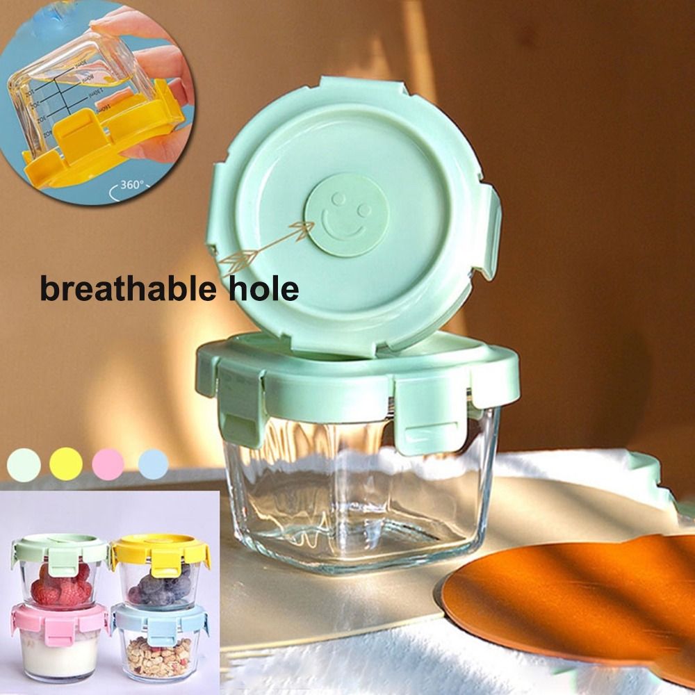 New 170ml Food Storage Box Fro - đánh giá và giá Baby Food Glass Jar