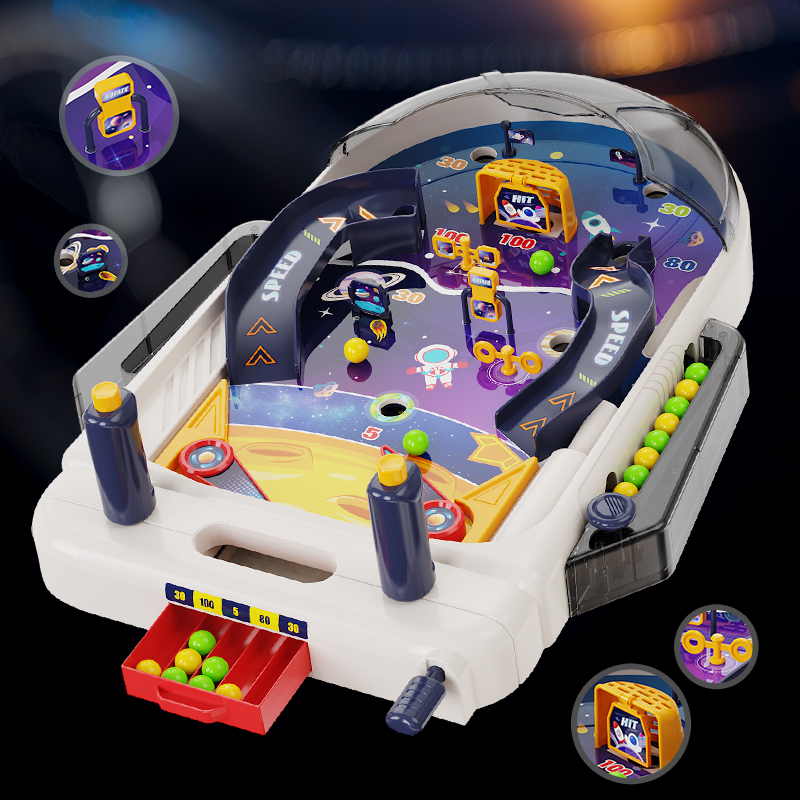 Space Pinball Table Game Inter - đánh giá và giá Baby Food Game