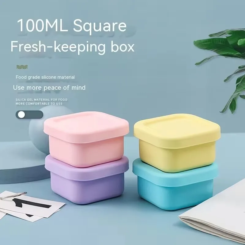 1Pc Silicone Baby Lunch Box wi - đánh giá và giá Baby Food Nestle