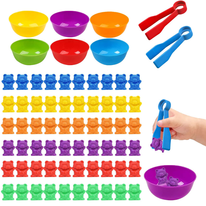 Counting Bears Matching Games  - đánh giá và giá Baby Food Game
