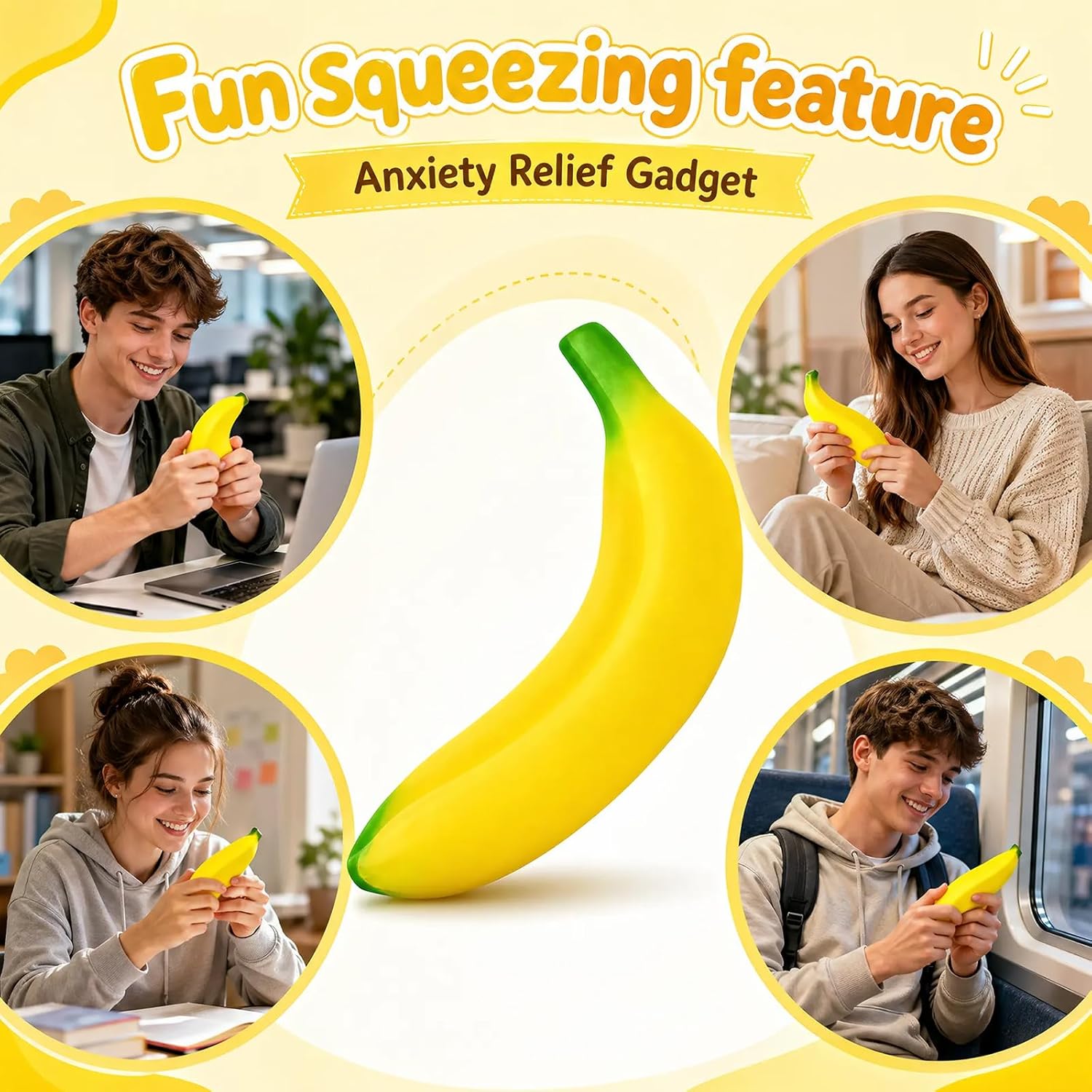 1~4Pcs Funny Simulated Banana, - đánh giá và giá Baby Food Banana
