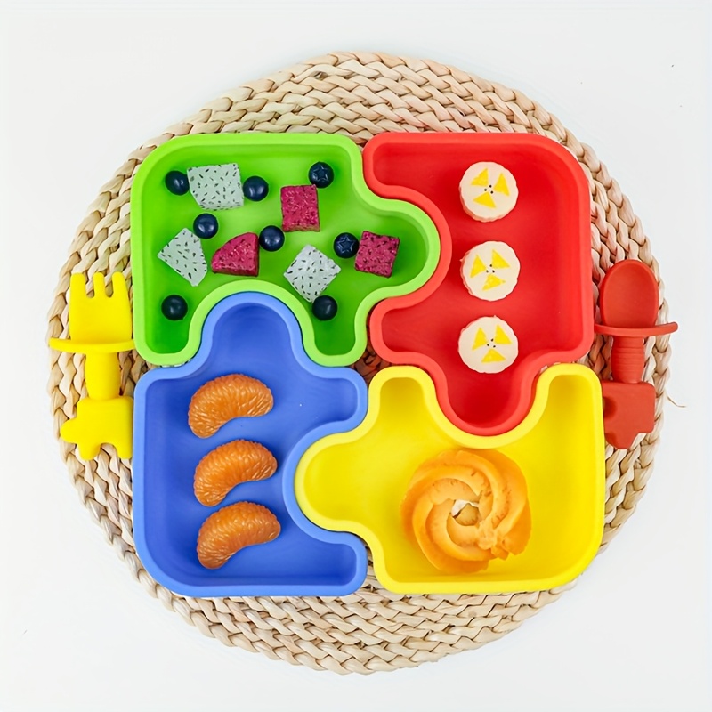 6pcs/Set baby Silicone Feeding - đánh giá và giá Baby Food Table
