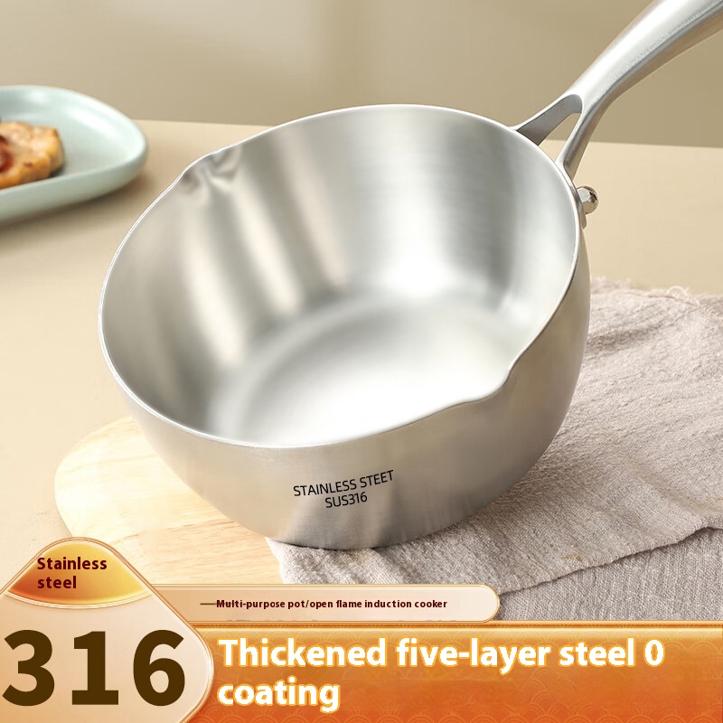 316 stainless steel pot thicke - đánh giá và giá Baby Food Home