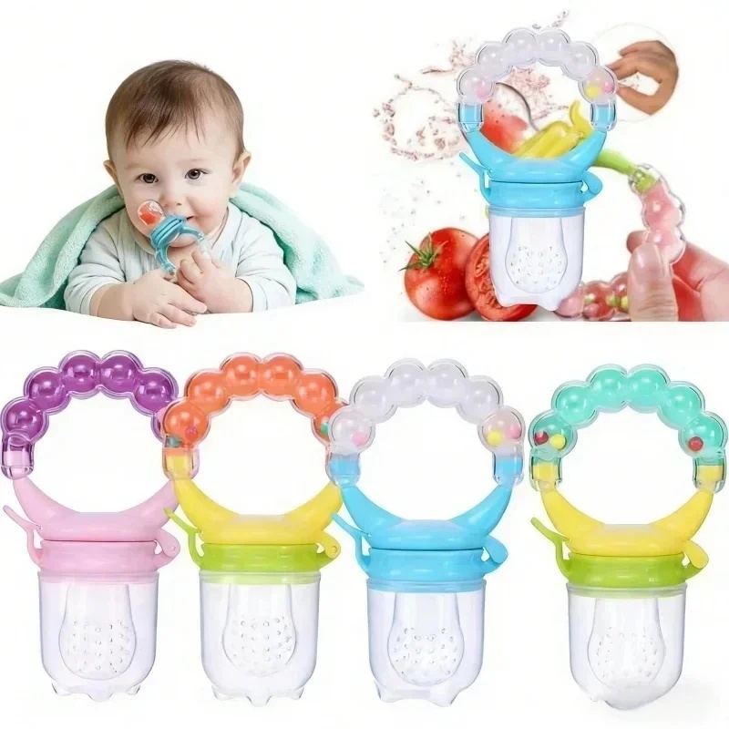 1/3PCS Pacifier Fruit Feeder   - đánh giá và giá Mesh Feeder Bag
