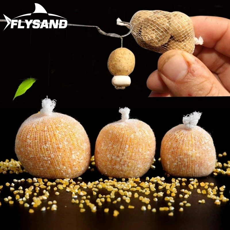 PVA Fishing Mesh Water Soluble - đánh giá và giá Mesh Feeder Bag