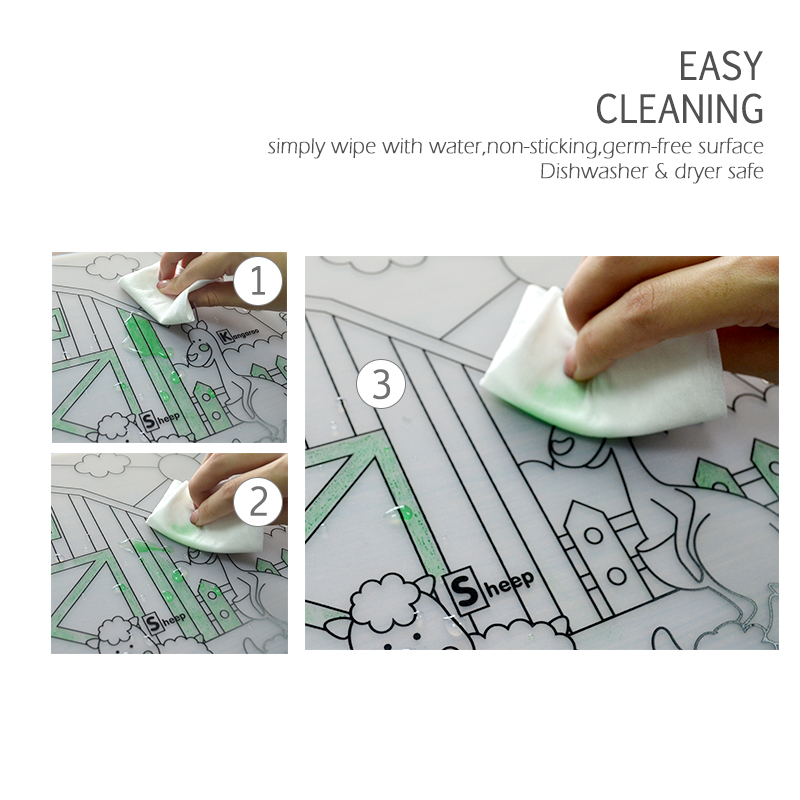 Silicone Baby Placemat 1pc Bab - đánh giá và giá Baby Food Table