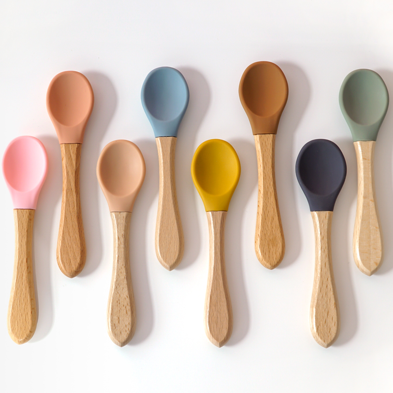 Cho Ăn Bằng Gỗ Tay Cầm Muỗng S - đánh giá và giá Puree Baby Food