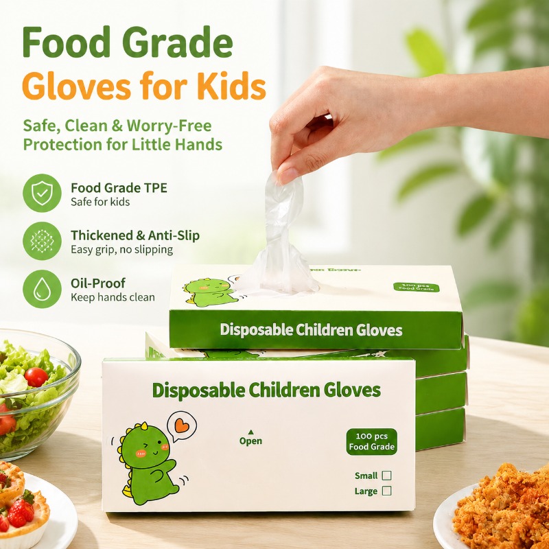 Disposable TPE Food Grade Glov - đánh giá và giá Baby Food Catering
