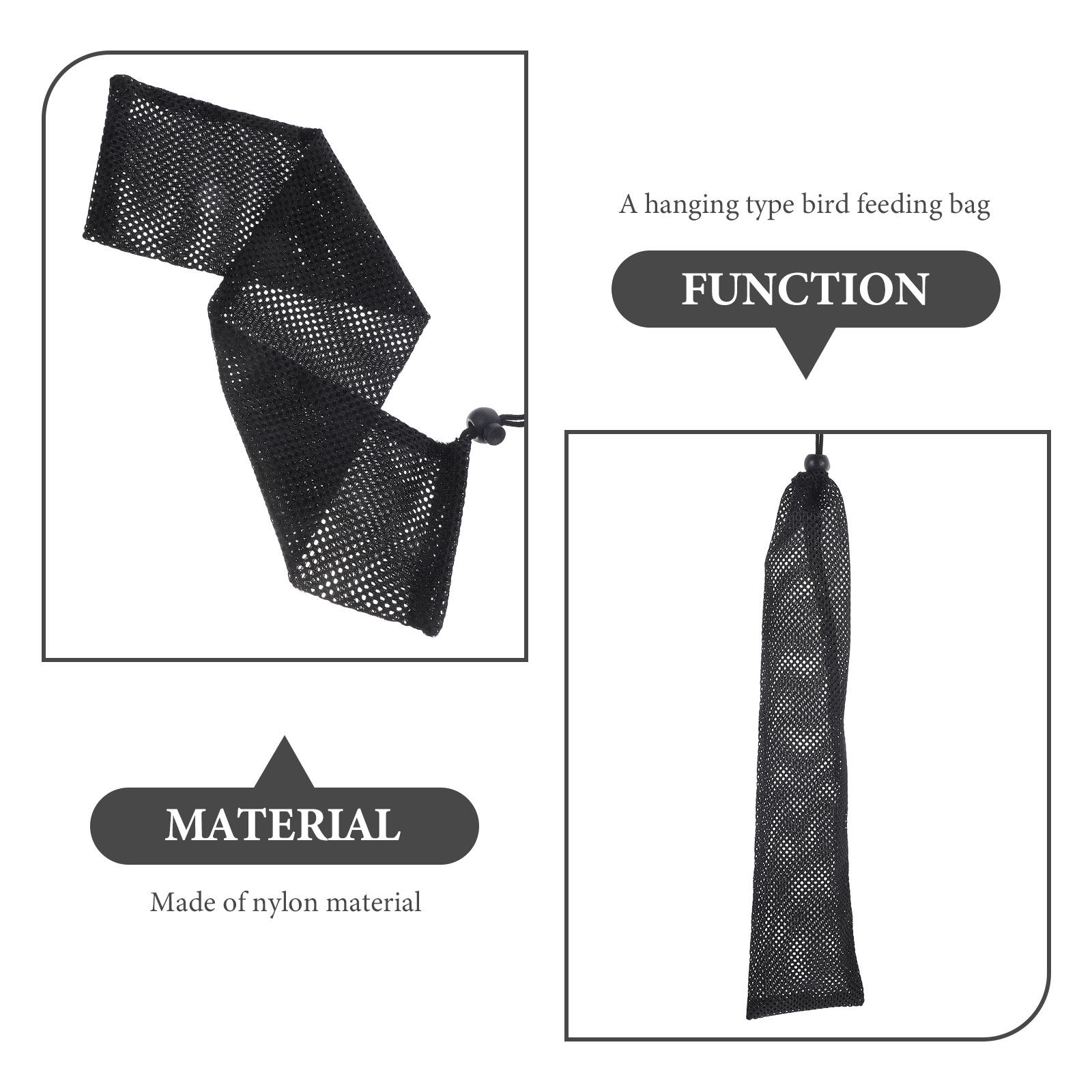 3Pcs Birds Feeding Bags Nylon  - đánh giá và giá Mesh Feeder Bag