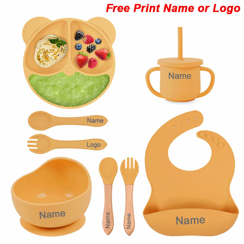 Feeding Set Silicone For Baby  - đánh giá và giá Baby Food Table